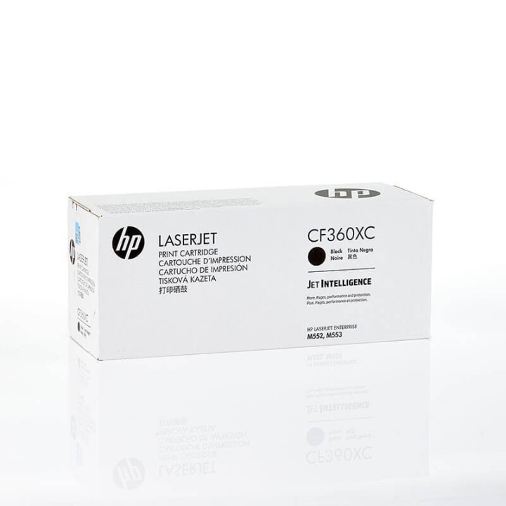 HP Toner CF360XC 508X Black, Contract in the group COMPUTERS & PERIPHERALS / Printers & Accessories / Ink & Toner / Toner / HP at TP E-commerce Nordic AB (C27228)