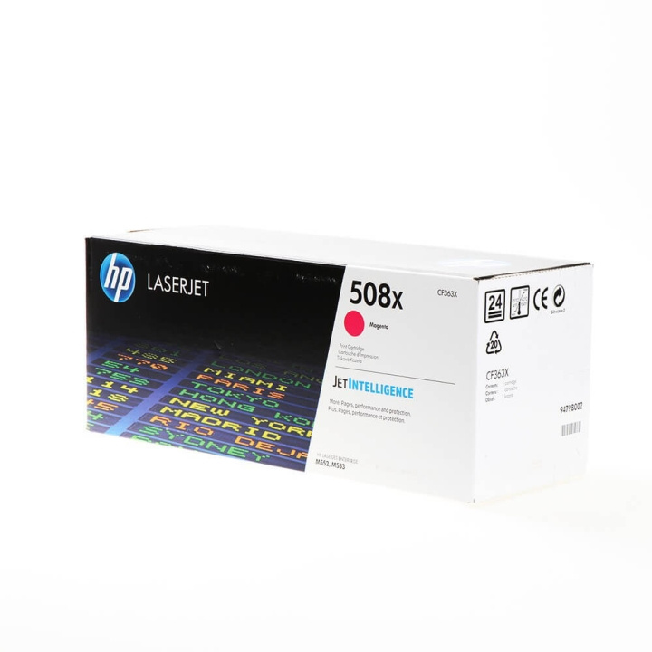 HP Toner CF363X 508X Magenta in the group COMPUTERS & PERIPHERALS / Printers & Accessories / Ink & Toner / Toner / HP at TP E-commerce Nordic AB (C27236)