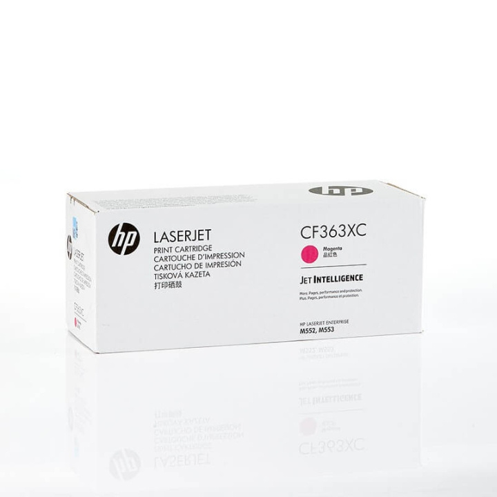 HP Toner CF363XC 508X Magenta, Contract in the group COMPUTERS & PERIPHERALS / Printers & Accessories / Ink & Toner / Toner / HP at TP E-commerce Nordic AB (C27237)