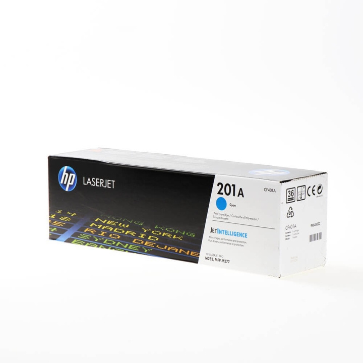 HP Toner CF401A 201A Cyan in the group COMPUTERS & PERIPHERALS / Printers & Accessories / Ink & Toner / Toner / HP at TP E-commerce Nordic AB (C27246)