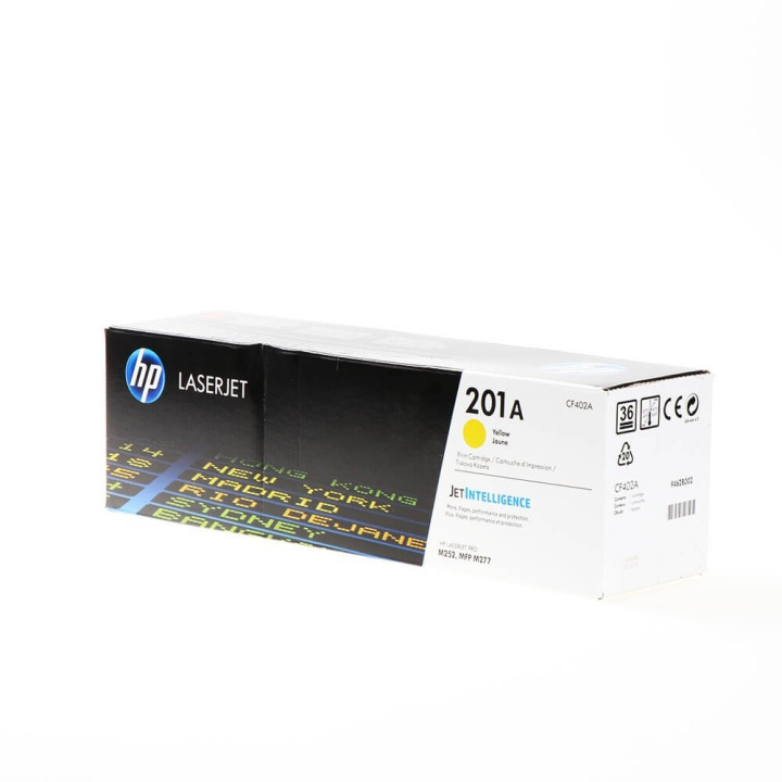 HP Toner CF402A 201A Yellow in the group COMPUTERS & PERIPHERALS / Printers & Accessories / Ink & Toner / Toner / HP at TP E-commerce Nordic AB (C27248)