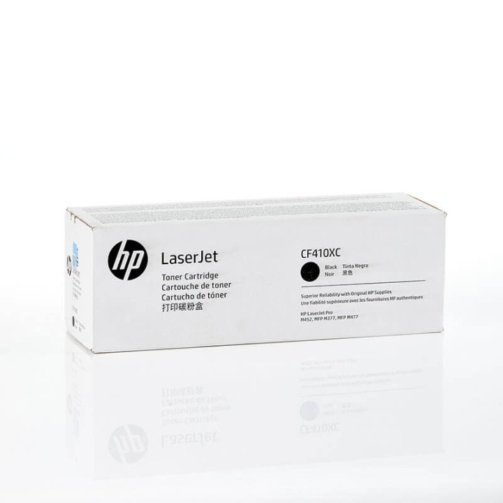 HP Toner CF410XC 410X Black, Contract in the group COMPUTERS & PERIPHERALS / Printers & Accessories / Ink & Toner / Toner / HP at TP E-commerce Nordic AB (C27254)