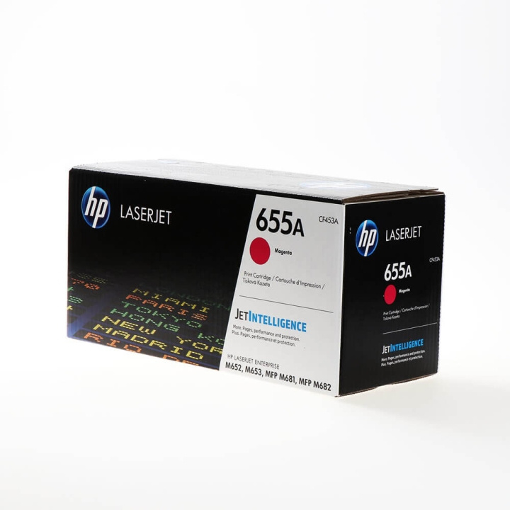 HP Toner CF453A 655A Magenta in the group COMPUTERS & PERIPHERALS / Printers & Accessories / Ink & Toner / Toner / HP at TP E-commerce Nordic AB (C27269)