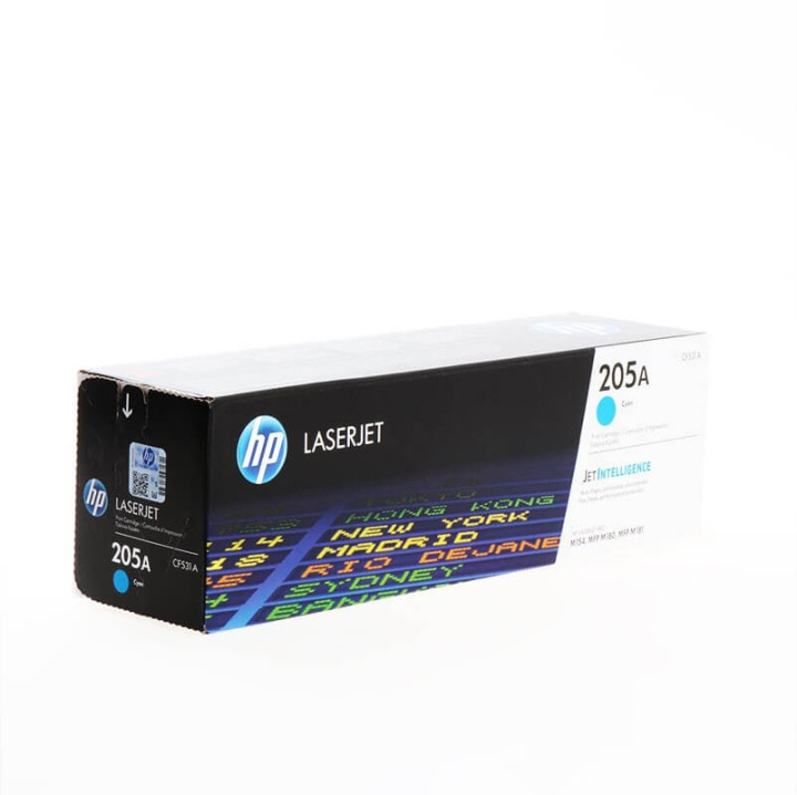 HP Toner CF531A 205A Cyan in the group COMPUTERS & PERIPHERALS / Printers & Accessories / Ink & Toner / Toner / HP at TP E-commerce Nordic AB (C27274)