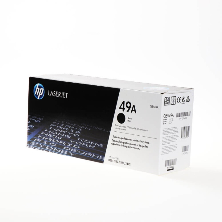 HP Toner Q5949A 49A Black in the group COMPUTERS & PERIPHERALS / Printers & Accessories / Ink & Toner / Toner / HP at TP E-commerce Nordic AB (C27290)