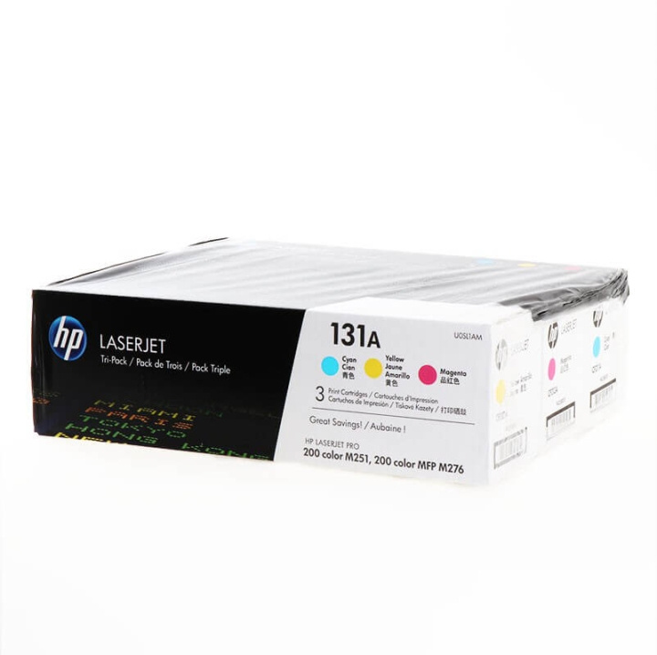 HP Toner U0SL1AM 131A Colour in the group COMPUTERS & PERIPHERALS / Printers & Accessories / Ink & Toner / Toner / HP at TP E-commerce Nordic AB (C27298)