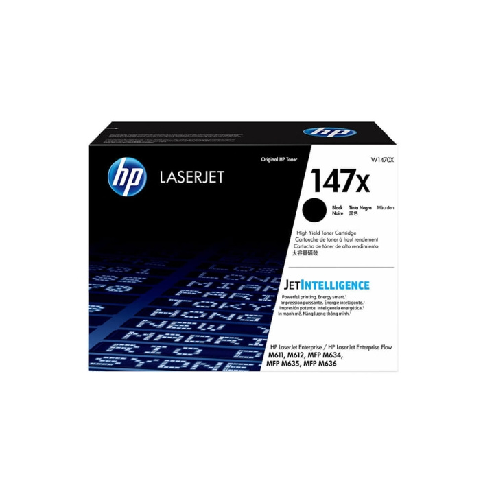 HP Toner W1470X 147X Black in the group COMPUTERS & PERIPHERALS / Printers & Accessories / Ink & Toner / Toner / HP at TP E-commerce Nordic AB (C27304)
