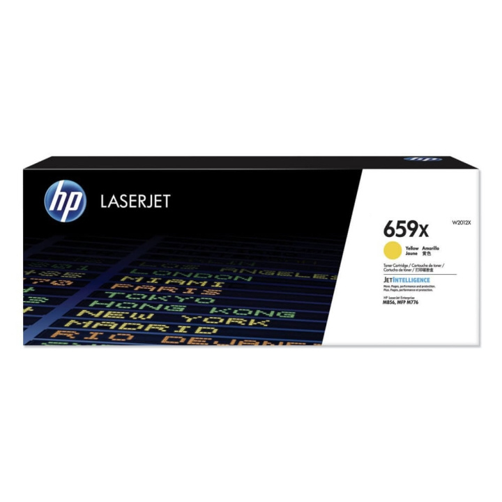 HP Toner W2012X 659X Yellow in the group COMPUTERS & PERIPHERALS / Printers & Accessories / Ink & Toner / Toner / HP at TP E-commerce Nordic AB (C27314)