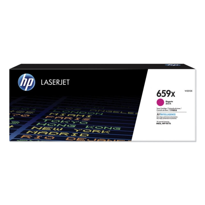 HP Toner W2013X 659X Magenta in the group COMPUTERS & PERIPHERALS / Printers & Accessories / Ink & Toner / Toner / HP at TP E-commerce Nordic AB (C27316)