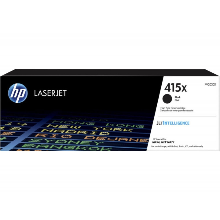 HP Toner W2030X 415X Black in the group COMPUTERS & PERIPHERALS / Printers & Accessories / Ink & Toner / Toner / HP at TP E-commerce Nordic AB (C27318)