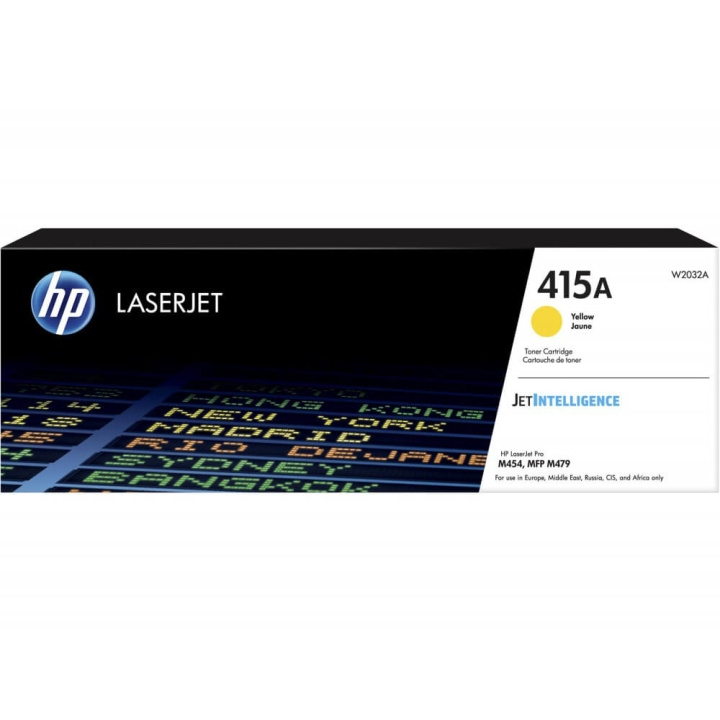 HP Toner W2032A 415A Yellow in the group COMPUTERS & PERIPHERALS / Printers & Accessories / Ink & Toner / Toner / HP at TP E-commerce Nordic AB (C27325)