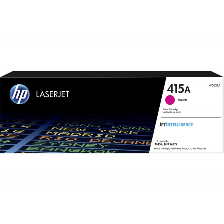 HP Toner W2033A 415A Magenta in the group COMPUTERS & PERIPHERALS / Printers & Accessories / Ink & Toner / Toner / HP at TP E-commerce Nordic AB (C27329)