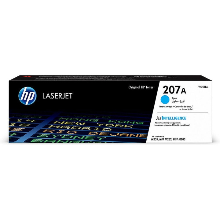 HP Toner W2211A 207A Cyan in the group COMPUTERS & PERIPHERALS / Printers & Accessories / Ink & Toner / Toner / HP at TP E-commerce Nordic AB (C27343)