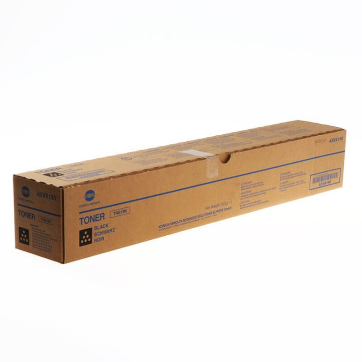 Konica Minolta Toner A3VX150 TN619 Black in the group COMPUTERS & PERIPHERALS / Printers & Accessories / Ink & Toner / Toner / Konica Minolta at TP E-commerce Nordic AB (C27487)