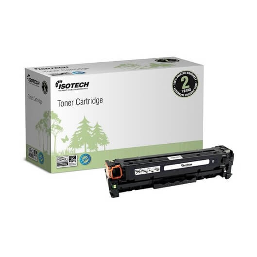 ISOTECH Toner CF410X 410X Black, Eco Toner in the group COMPUTERS & PERIPHERALS / Printers & Accessories / Ink & Toner / Ink cartridges / Isotech at TP E-commerce Nordic AB (C27919)