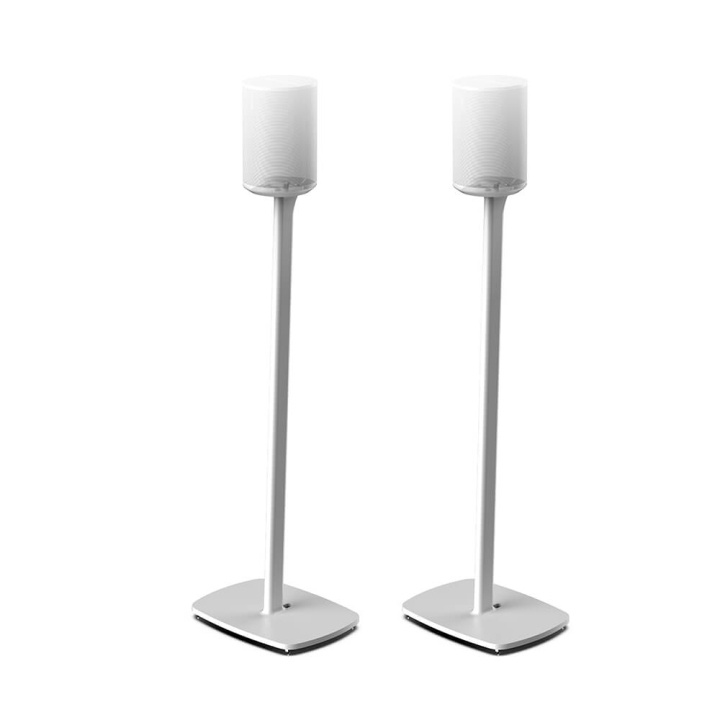 Flexson Floor Stand Sonos ERA 100 White Pair in the group HOME ELECTRONICS / Audio & Picture / Speakers & accessories / Speaker mounts at TP E-commerce Nordic AB (C28552)