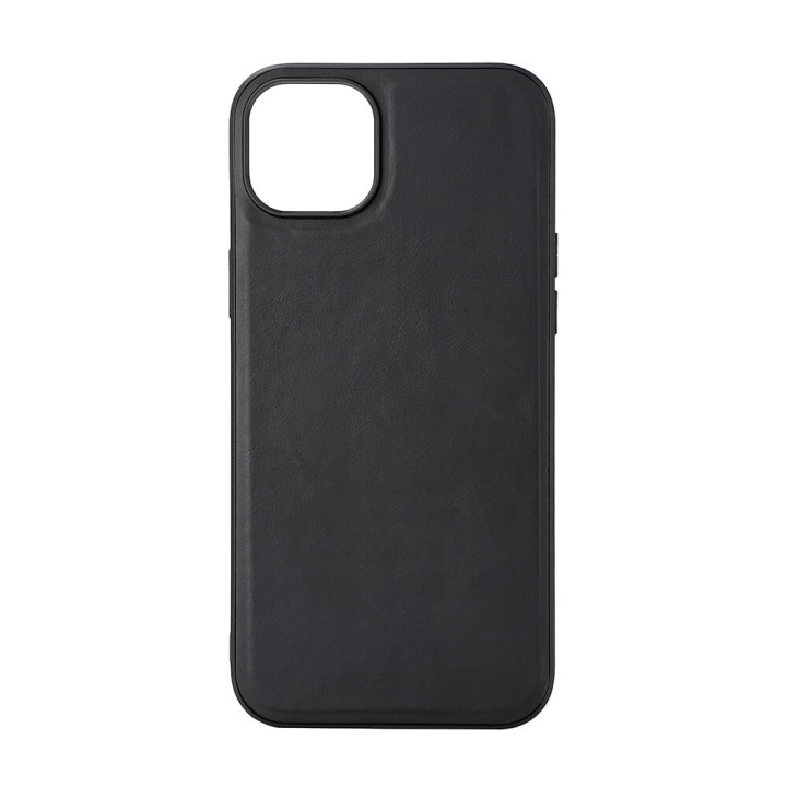Buffalo Phone Case Leather Magseries Black - iPhone 15 Plus in the group SMARTPHONE & TABLETS / Phone cases / Apple / iPhone 15 at TP E-commerce Nordic AB (C28560)