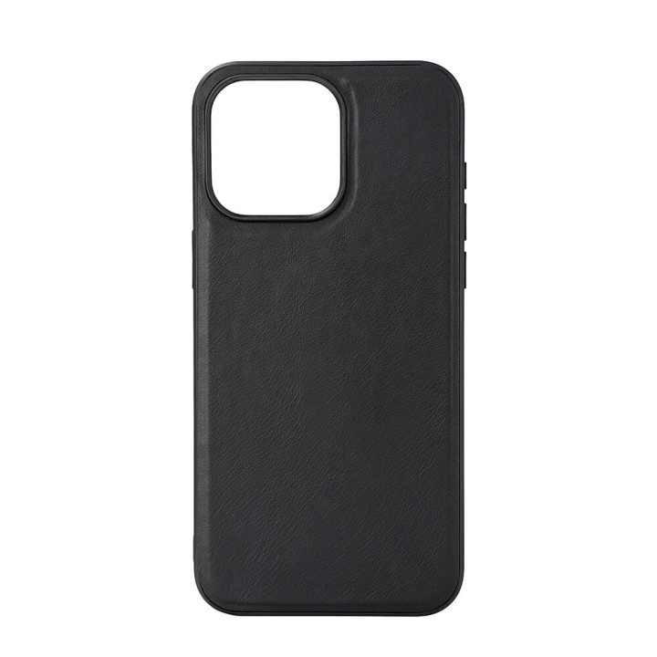 BUFFALO Phone Case Leather Magseries Black - iPhone 15 Pro Max in the group SMARTPHONE & TABLETS / Phone cases / Apple / iPhone 15 at TP E-commerce Nordic AB (C28562)