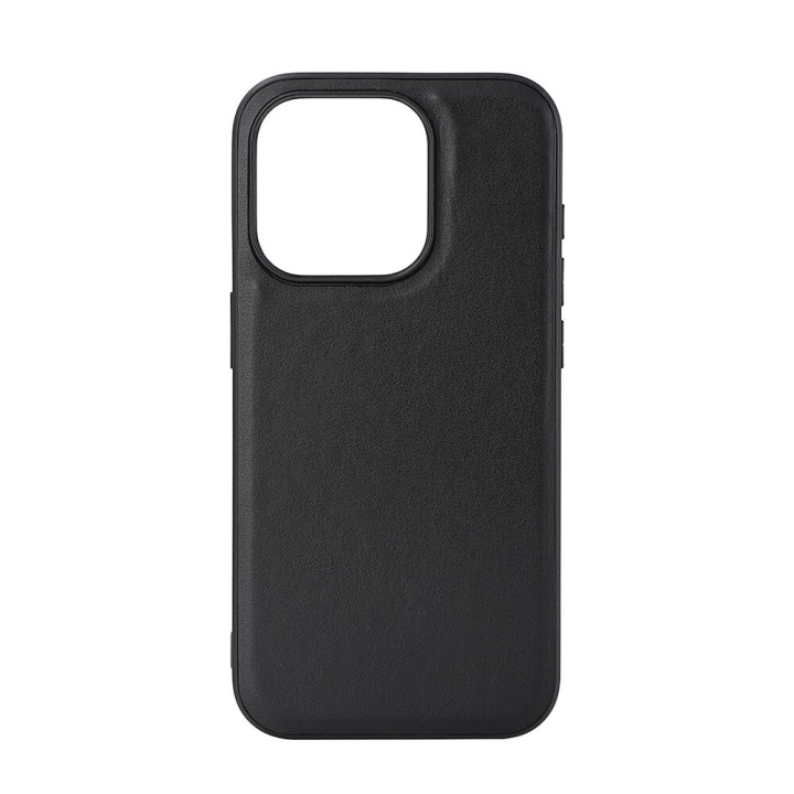 BUFFALO Phone Case PU MagSeries Black - iPhone 15 Pro in the group SMARTPHONE & TABLETS / Phone cases / Apple / iPhone 15 at TP E-commerce Nordic AB (C28565)