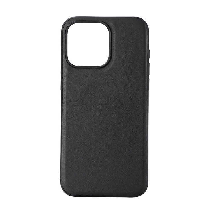 BUFFALO Phone Case PU MagSeries Black - iPhone 15 Pro Max in the group SMARTPHONE & TABLETS / Phone cases / Apple / iPhone 15 at TP E-commerce Nordic AB (C28566)