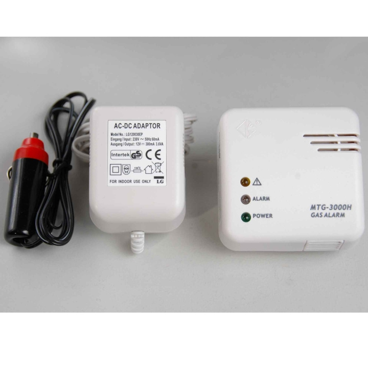 nexa MTG-3000H Gasvarnare 230V/12V in the group HOME, HOUSEHOLD & GARDEN / Alarm & Security / Fire, smoke, gas / Smoke alarms at TP E-commerce Nordic AB (C28658)