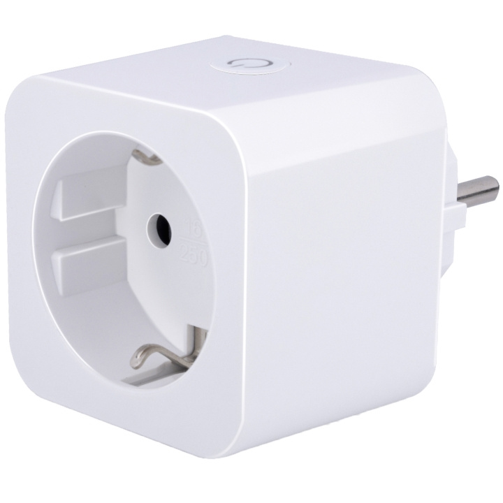 Alpina WiFi Smart Plug 2300W med Energimätning in the group HOME, HOUSEHOLD & GARDEN / Smart home / Smart plugs at TP E-commerce Nordic AB (C28738)