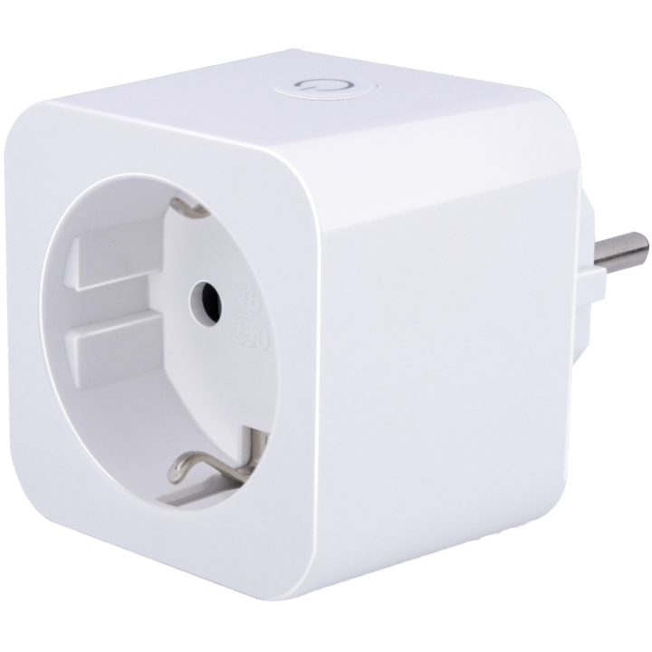 Alpina WiFi Smart Plug 3680W med Energimätning in the group HOME, HOUSEHOLD & GARDEN / Smart home / Smart plugs at TP E-commerce Nordic AB (C28739)