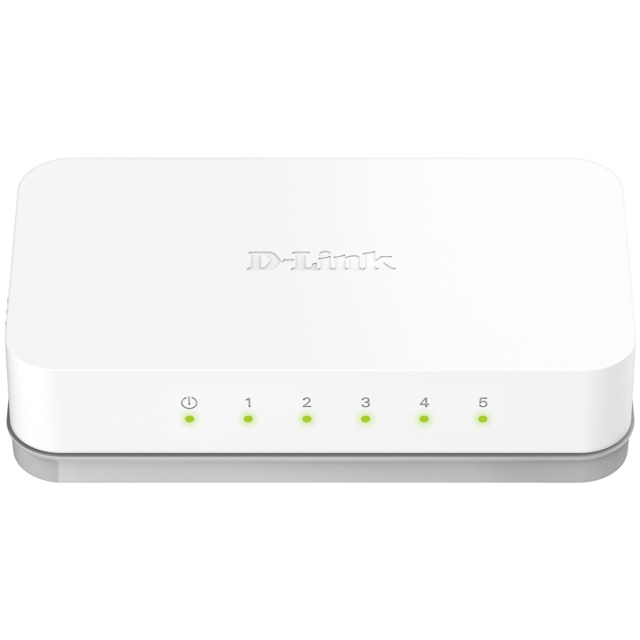 D-Link GO-SW-5E 5-Port Fast Ethernet Easy Desktop Switch in the group COMPUTERS & PERIPHERALS / Network / Switches / 10/100Mbps at TP E-commerce Nordic AB (C28777)