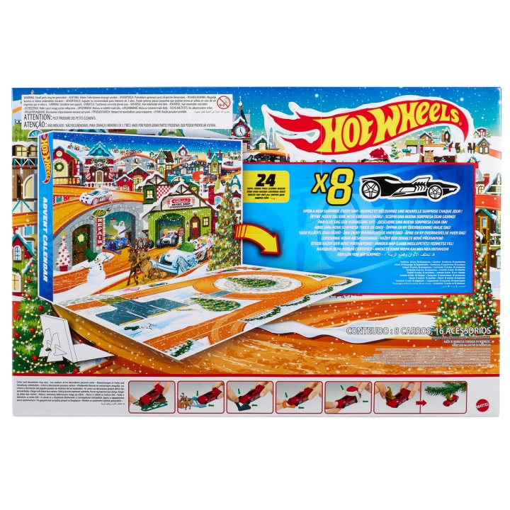Hot Wheels Basics Adventskalender in the group TOYS, KIDS & BABY PRODUCTS / Toys / Advent calendar at TP E-commerce Nordic AB (C28808)