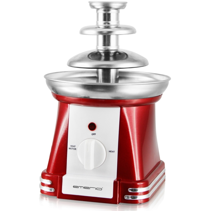 Emerio Chocolate Fountain Tivoli Stainless Steel Carousel CF-110992 in the group HOME, HOUSEHOLD & GARDEN / Household appliances / Fondue at TP E-commerce Nordic AB (C28837)