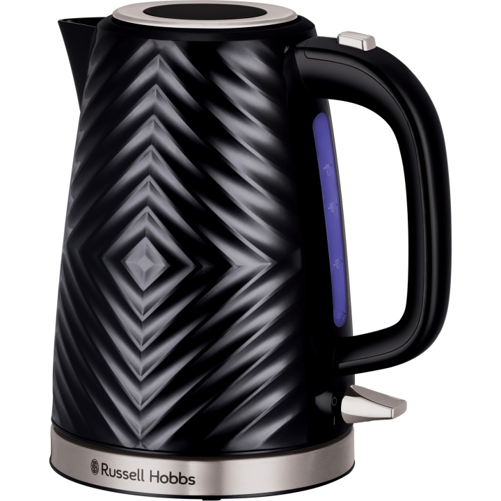 Russell Hobbs Vattenkokare Groove Kettle Black 26380-70 in the group HOME, HOUSEHOLD & GARDEN / Household appliances / Water & Juice / Kettles at TP E-commerce Nordic AB (C28849)