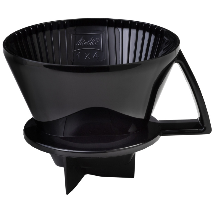Melitta Filtertratt EXC/GRANDE, 1x4 SVART in the group HOME, HOUSEHOLD & GARDEN / Household appliances / Coffee makers and accessories / Filters & Accessories at TP E-commerce Nordic AB (C28867)