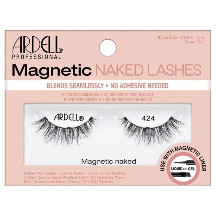 Ardell Magnetic Naked Lashes 424 in the group BEAUTY & HEALTH / Makeup / Eyes & Eyebrows / False eyelashes at TP E-commerce Nordic AB (C28909)