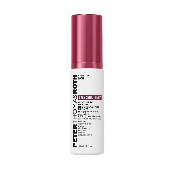 Peter Thomas Roth Even Smoother Glycolic Retinol Resurfacing Serum 30ml in the group BEAUTY & HEALTH / Skin care / Face / Skin serum at TP E-commerce Nordic AB (C28933)