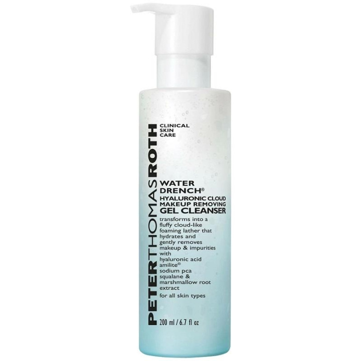 Peter Thomas Roth Water Drench Hyaluronic Cloud Gel Cleanser 200ml in the group BEAUTY & HEALTH / Skin care / Face / Face creams at TP E-commerce Nordic AB (C28936)