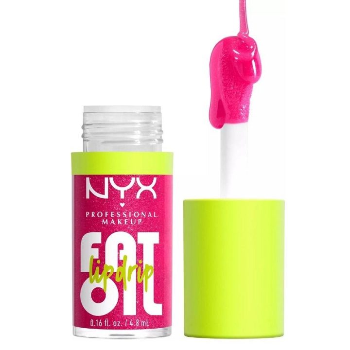 NYX PROF. MAKEUP Fat Oil Lip Drip 4.8 ml Supermodel in the group BEAUTY & HEALTH / Makeup / Lips / Lip balm at TP E-commerce Nordic AB (C28983)
