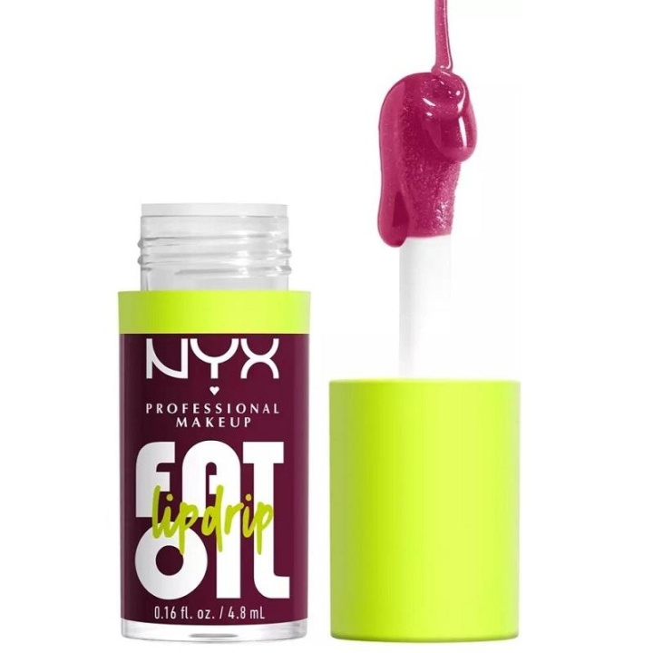NYX PROF. MAKEUP Fat Oil Lip Drip 4.8 ml That\'s Chic in the group BEAUTY & HEALTH / Makeup / Lips / Lip balm at TP E-commerce Nordic AB (C28994)