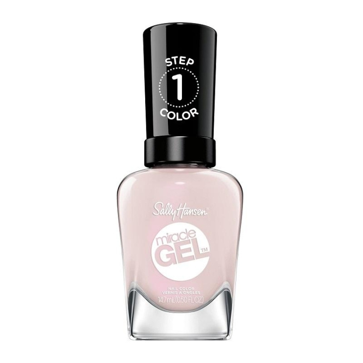 Sally Hansen Miracle Gel Nail Polish Central Pink 14.7ml in the group BEAUTY & HEALTH / Manicure / Pedicure / Nail polish at TP E-commerce Nordic AB (C29111)