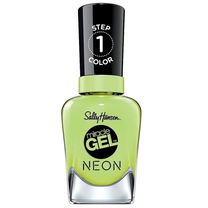 Sally Hansen Miracle Gel Nail Polish Electri-Lime 14.7ml in the group BEAUTY & HEALTH / Manicure / Pedicure / Nail polish at TP E-commerce Nordic AB (C29115)