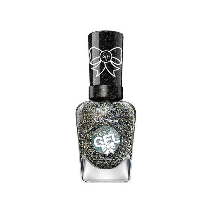 Sally Hansen Miracle Gel Nail Polish Glitter To Santa 14.7ml in the group BEAUTY & HEALTH / Manicure / Pedicure / Nail polish at TP E-commerce Nordic AB (C29116)