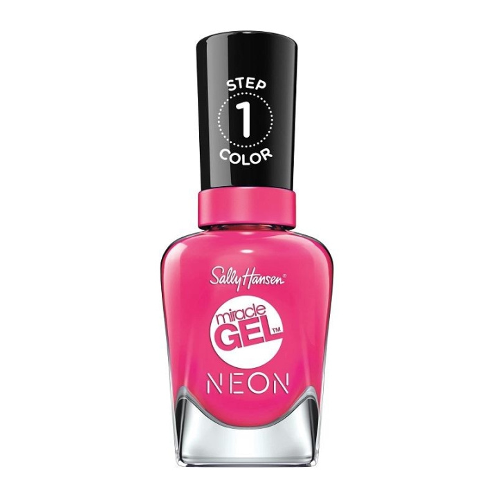 Sally Hansen Miracle Gel Nail Polish Fuchsia Fever 14.7ml in the group BEAUTY & HEALTH / Manicure / Pedicure / Nail polish at TP E-commerce Nordic AB (C29117)