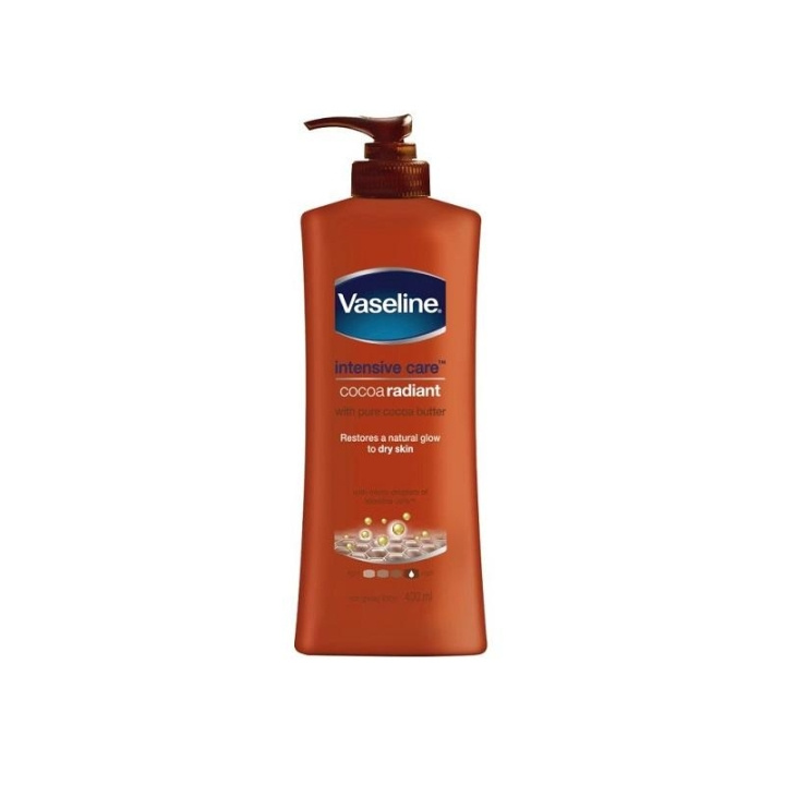 Vaseline Intensive Care Cocoa Radiant 400ml in the group BEAUTY & HEALTH / Skin care / Face / Day cream at TP E-commerce Nordic AB (C29171)