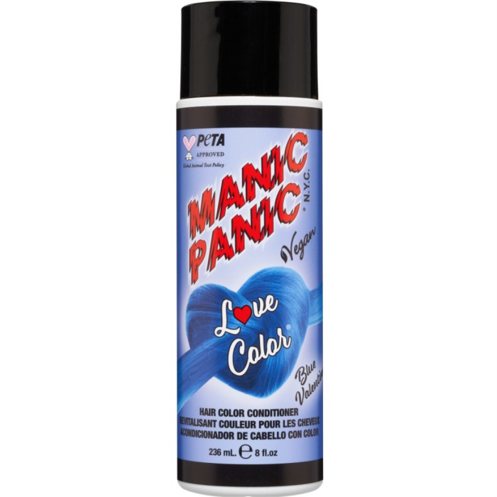 Manic Panic Love Color® Hair Color Depositing Conditioner Blue Valentine 236ml in the group BEAUTY & HEALTH / Hair & Styling / Hair care / Conditioner at TP E-commerce Nordic AB (C29178)