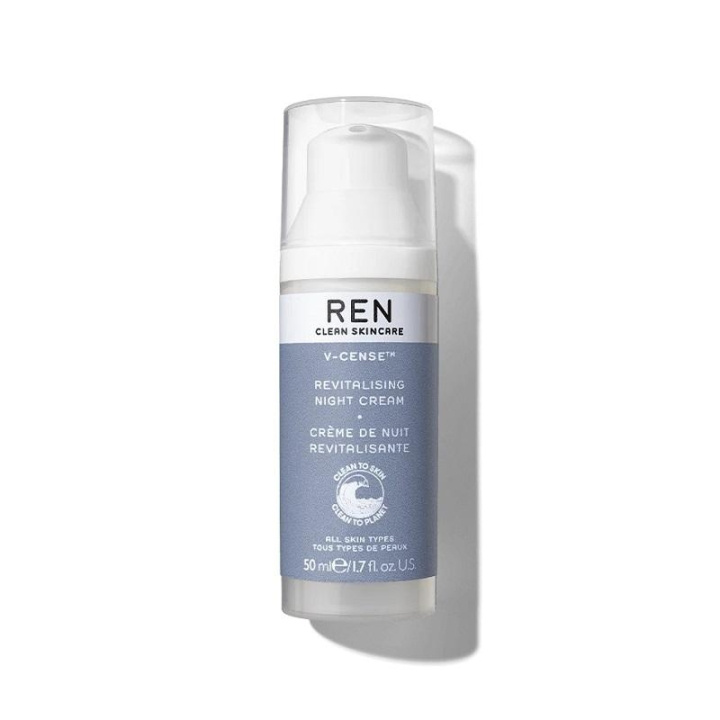 REN Clean Skincare V-Cense Revitalising Night Cream 50ml in the group BEAUTY & HEALTH / Skin care / Face / Night cream at TP E-commerce Nordic AB (C29180)