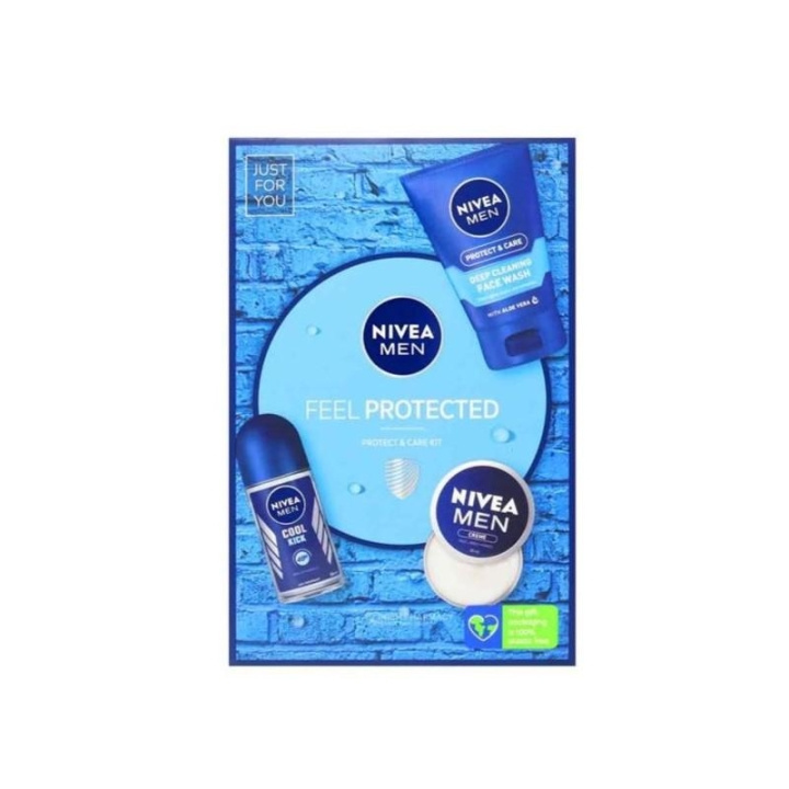 Nivea Men Protect And Care Gift Set 3 Pieces in the group BEAUTY & HEALTH / Skin care / Face / Day cream at TP E-commerce Nordic AB (C29206)