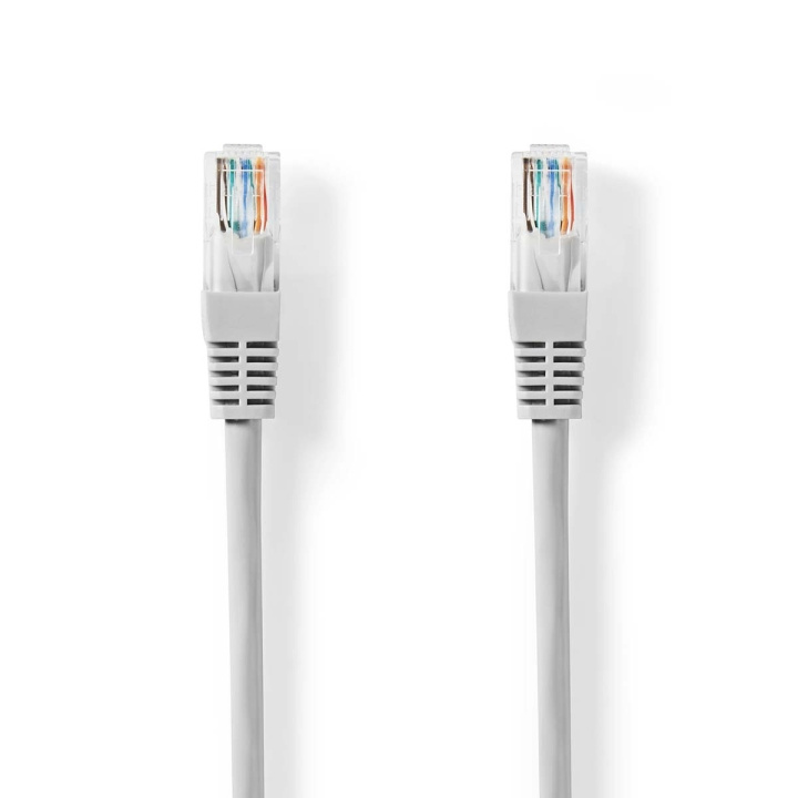 Nedis CAT5e Cable | U/UTP | RJ45 Male | RJ45 Male | 1.00 m | Round | PVC | Grey | Label in the group COMPUTERS & PERIPHERALS / Computer cables / Network cables / Cat5e at TP E-commerce Nordic AB (C29319)