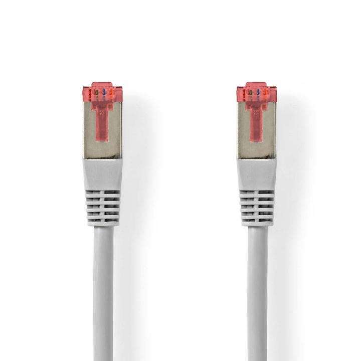 Nedis CAT6 Cable | RJ45 Male | RJ45 Male | SF/UTP | 0.50 m | Round | PVC | Grey | Label in the group COMPUTERS & PERIPHERALS / Computer cables / Network cables / Cat6 at TP E-commerce Nordic AB (C29349)