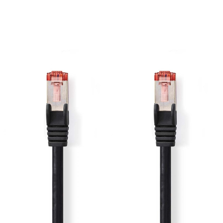 Nedis CAT6 Cable | RJ45 Male | RJ45 Male | S/FTP | 15.0 m | Round | LSZH | Black | Label in the group COMPUTERS & PERIPHERALS / Computer cables / Network cables / Cat6 at TP E-commerce Nordic AB (C29359)
