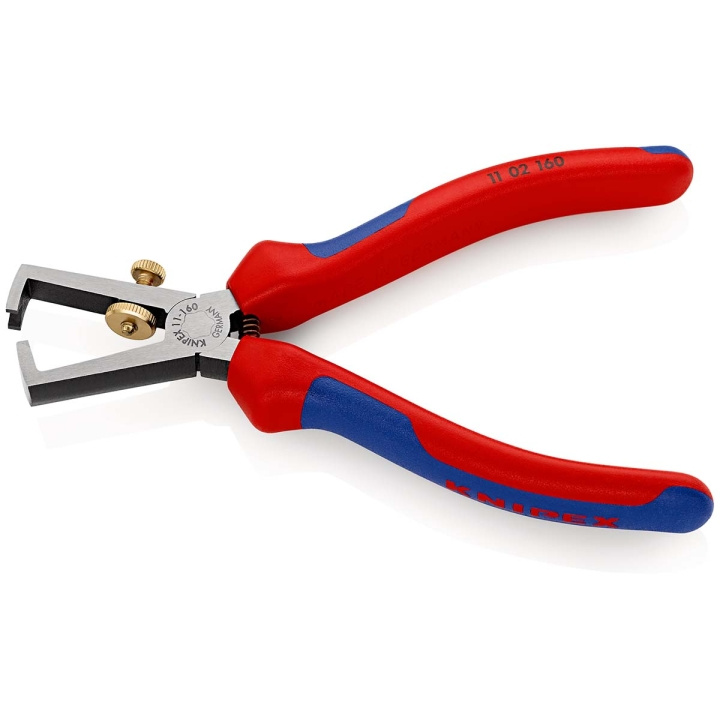 KNIPEX Insulation Stripper With opening spring, universal 160 mm 5/10 mm² in the group HOME, HOUSEHOLD & GARDEN / Tools / Other tools & Accesories at TP E-commerce Nordic AB (C29459)
