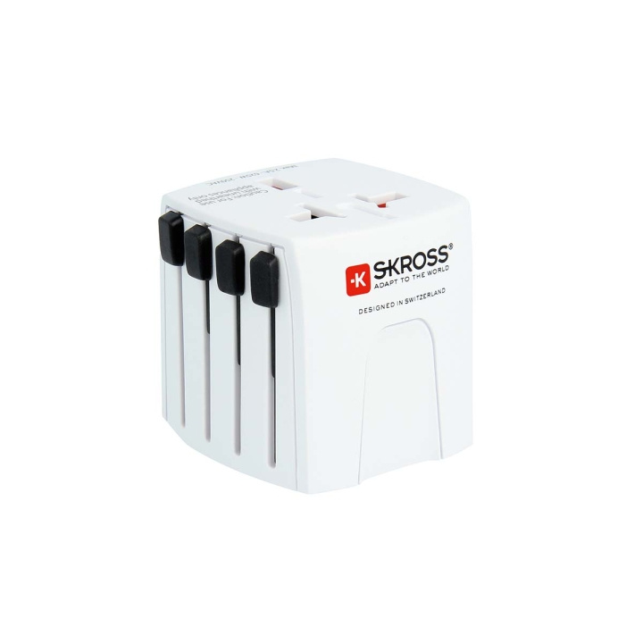 SKROSS World Adapter MUV Micro in the group HOME, HOUSEHOLD & GARDEN / Electricity & Lighting / Travel adapters at TP E-commerce Nordic AB (C29486)